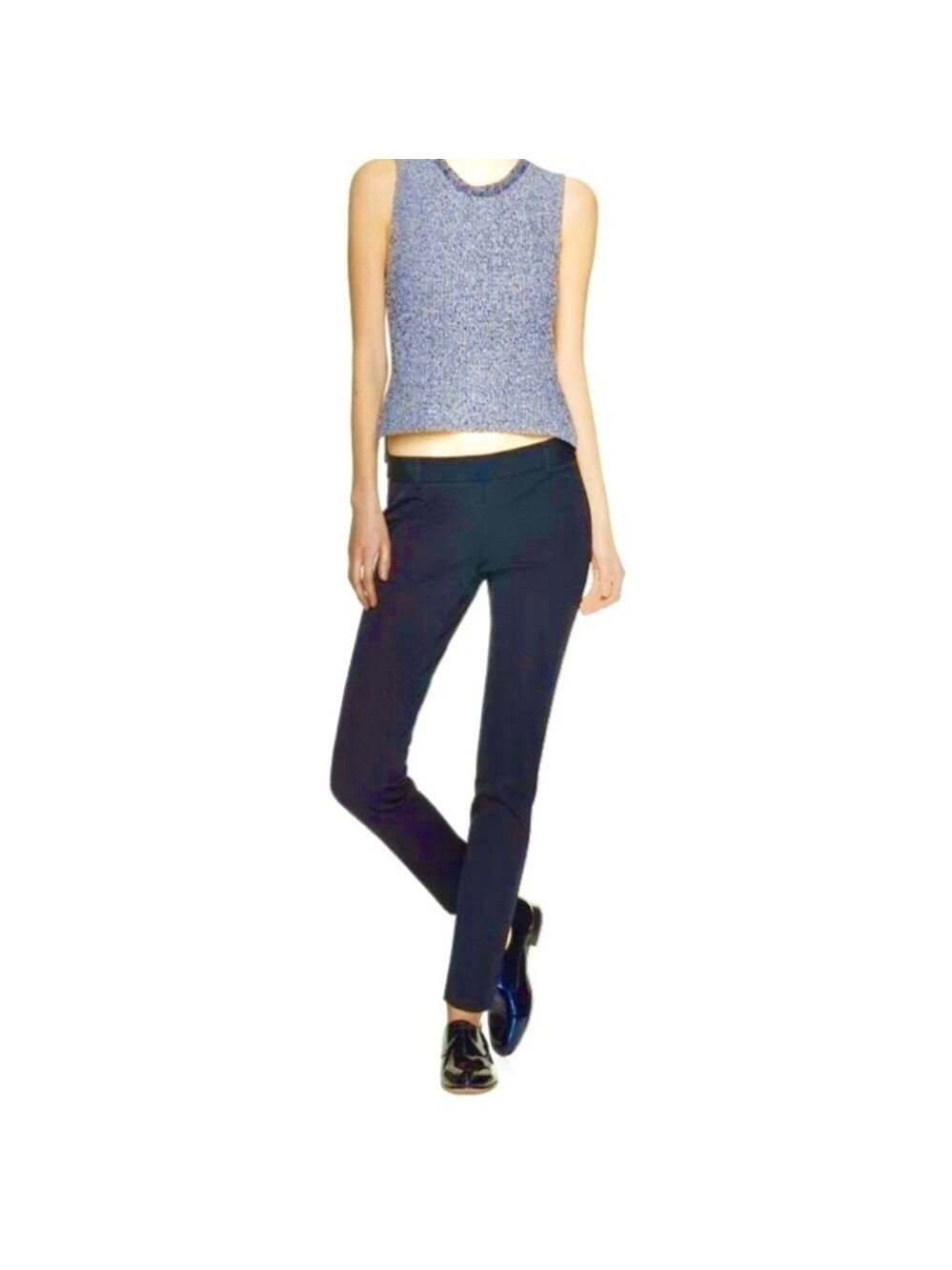 Aritzia Babaton Ellis Pants Navy, Bi-Stretch, size 2 - Picture 1 of 16